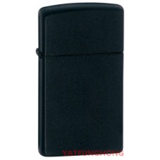 Zippo 黑啞漆纖幼版火機 (1618)