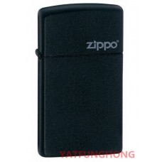 Zippo 黑啞漆與商標纖幼版火機