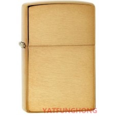 Zippo 拉絲黃銅加厚版火機