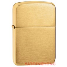 Zippo 1941 復刻版拉絲黃銅火機  (1941B)