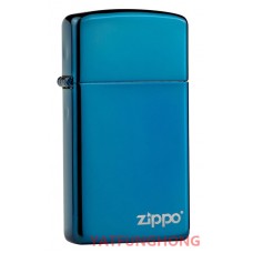 Zippo 藍冰與商標纖幼版火機