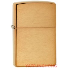 Zippo 拉絲黃銅火機