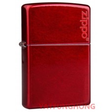 Zippo 甜蘋果紅與商標火機