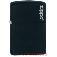 Zippo 黑啞漆與商標火機 (218ZL)