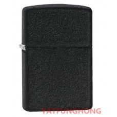 Zippo 裂紋黑漆火機 (236)
