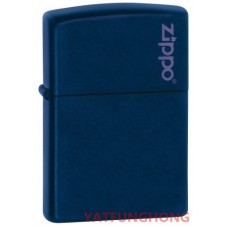 Zippo 海軍藍啞漆與商標火機(239ZL)