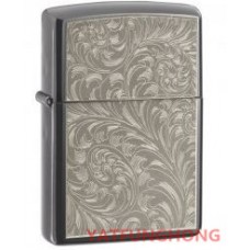Zippo 黑冰英格蘭雕刻卷花火機