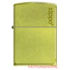 Zippo 青綠色與商標火機