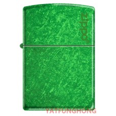 Zippo 草地綠與商標火機