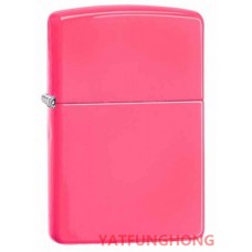 Zippo 瑩光粉紅火機