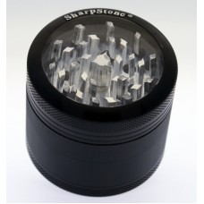 SHARPSTONE 透明面 4 層磨絲器 2.2” - 黑色 SHARPSTONE 透明面 4 層磨絲器 2.2” - 黑色