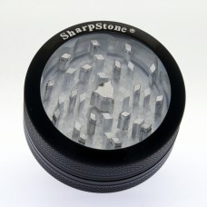 SHARPSTONE 透明面 2 層磨絲器 2.2” - 黑色 SHARPSTONE 透明面 2 層磨絲器 2.2” - 黑色