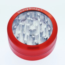 SHARPSTONE 透明面 2 層磨絲器 2.2” - 紫紅色 SHARPSTONE 透明面 2 層磨絲器 2.2” - 紫紅色