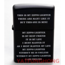 Zippo 用家宣言火機