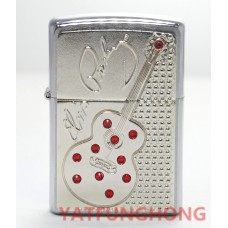 Zippo 貓王水晶結他火機