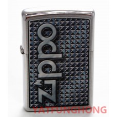Zippo 凌形方格與商標火機