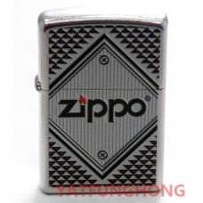 Zippo 菱形相框商標火機