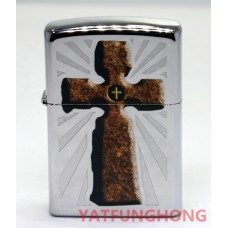 Zippo 石頭十字架火機